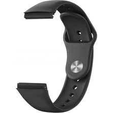 MobaxAksesuar Huawei Watch Gt 6/5 Pro 46MM Kordon Spor Silikon Band Delikli Style