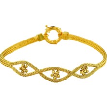 Altınkaynak 14 Ayar Altın Dorika Bileklik  -  0199519