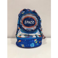 Dream Vest Erkek Çocuk Uzay Su Geçirmez Sırt Çantası Lacivert