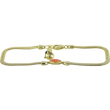 Altınkaynak 14 Ayar Altın Ezme Bileklik  -  0201027