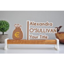 Wart Dizayn Masa Isimliği, Masaüstü Isimlik,isimlik ,ofis Isimliği