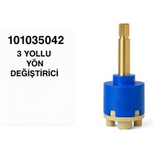 E.C.A 3 Yollu Ankastre Duş Batarya Yön Değiştirici