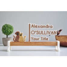 Wart Dizayn Masa Isimliği, Masaüstü Isimlik,isimlik ,ofis Isimliği