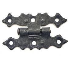 Judge Antika Tarz Dekoratif Pirinç Yıldız Menteşe - 63X36 Mm, Oksit