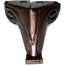 Judge Sac Ahşap, Sunta Sandık Ayağı, Kutu Ayak 2,5 cm - Eskitme