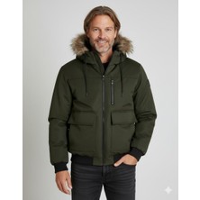 Jack & Jones Jjcharlıe Detachable Faux Fur Bomber Erkek Mont Rosin 12279474