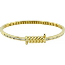 Altınkaynak 14 Ayar Altın Tasarım Bilezik  -  0194607