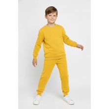 Mnk Baby & Kids Basic Cepli Kız-Erkek Mevsimlik Çocuk Eşofman Takımı M00776