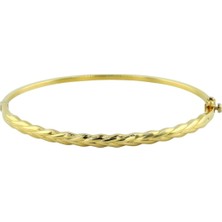 Altınkaynak 14 Ayar Altın Tasarım Bilezik  -  0198911