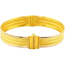 Altınkaynak 14 Ayar Altın Tasarım Bilezik  -  0198926