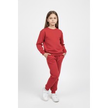 Mnk Baby & Kids Basic Cepli Kız-Erkek Mevsimlik Çocuk Eşofman Takımı M00776