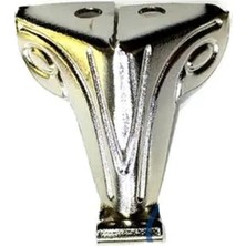 Judge Sac Ahşap, Sunta Sandık Ayağı, Kutu Ayak 2,5 cm - Nikel