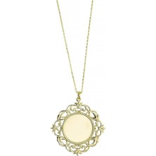 Altınkaynak 14 Ayar Altın Plaka Kolye  -  0201263