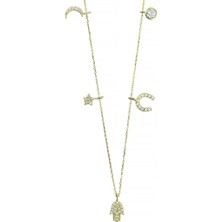 Altınkaynak 14 Ayar Altın Şans Kolye  -  0201267