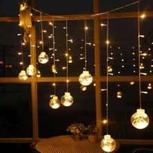 Dodomar 2,5 M 138 LED Gün Işığı Saçak Işık – 8 Toplu Dekoratif Aydınlatma