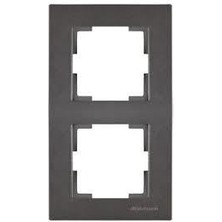 Mutlusan Ikili Dikey Çerçeve Rita Antrasit