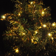 Dodomar 2.5 M Pilli Gün Işığı Mini Altın Folyo Yıldız LED Işık Süsü – Dekoratif Aydınlatma