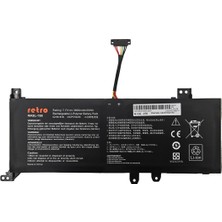 Sylar Retro Asus C21N1818 Notebook Bataryası - Ver.2