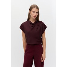 SHN Viskon Saten Degaje Bluz