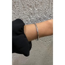 Marsel Ajda Model Halka Xp Silver Bilezik