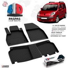 S-Dizayn Renault Kangoo 4D Havuzlu Paspas 2008 ve Üzeri A+Kalite