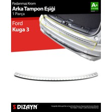 S-Dizayn Ford Kuga 3 Krom Arka Tampon Eşiği 2020 Üzeri