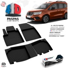 S-Dizayn Renault Kangoo 4D Havuzlu Paspas 2024 Üzeri A+ Kalite