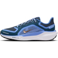 Nike Zoom Pegasus 41 Goretex Womens Running Shoes Su Geçirmez Nefes Alan Reflektörlü Kadın Yürüyüş Koşu Ayakkabısı Mavi