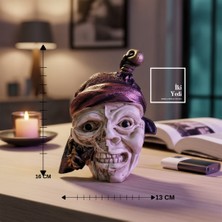 İki Yedi Konsept Korsan Kafatası Küllük – Sıradışı Kültablası, Dekoratif Obje ve Hediyelik Aksesuar Eğlenceli Dekor