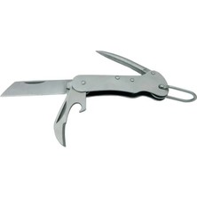 Pk 153 Gümüş Gemici Çakı 9,5 cm - Metal Sap, Manuel