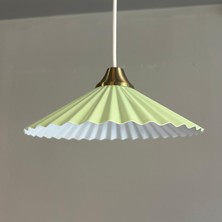 Bamyum Avilla Mint Tekli Metal Avize Eskitme Plafonyer Başlık Rustik Cafe Mutfak Modern Sarkıt Aydınlatma