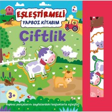 İndigo Çocuk Eşleştirmeli Yap-Boz Kitabım - Çiftlik