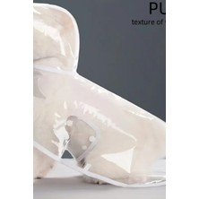 Trade Bazaar 1 Adet-Pomeranian Şeffaf Köpek Yağmurluğu – Pvc, Su Geçirmez, Tüm Irklar Için Uygun