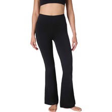 Sweaty Betty Ultimate 32 Studio Flare Kadın Siyah Yoga Pantolonu
