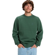 Quiksilver Salt Water Crew Erkek Yeşil Sweatshirt