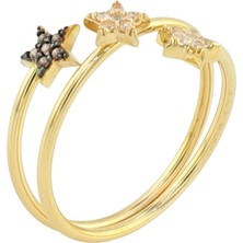 Altınkaynak 14 Ayar Altın Yıldızlı Yüzük  -  0178326