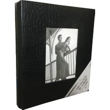 Bf Albüm 10x15 500'Lük Vinleks Deri Fotoğraf Albümü Siyah