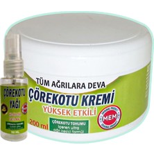 Çörek Otu Kremi  200 ml Yeşil Kavanoz + 30 ml Çörek Otu Yağı