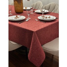 Lufa Home Keten Efektli Yılbaşı Masa Örtüsü