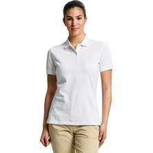Slam Deck Ws Polo Ss Kadın Beyaz Polo Tişört