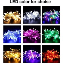 10MT Rgb LED Fişli Dekoratif Aydınlatma, Animasyonlu ve Yılbaşı Temalı Işıklandırma