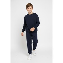 Mnk Baby & Kids Basic Cepli Kız-Erkek Mevsimlik Çocuk Eşofman Takımı M00776