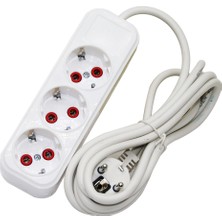Go İthalat 3lü 5mt Uzatma Kablo Grup Priz (5314)