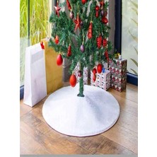 Pabtex Noel Ağacı Eteği – Peluş Yılbaşı Dekor Örtüsü