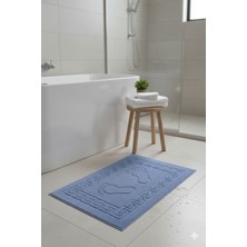 Formeya 3'lü Ayak Izli Bukle Ayak Havlusu Seti 250 Gram - Paspas Banyo Seti (3 Adet)