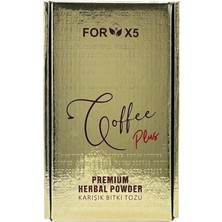 Forx5 Coffee Plus Bitkisel Kahve Karışımı-Kilo Kontrolüne Yardımcı