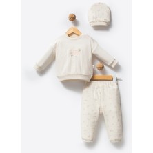 By Bubbles Rose Girl %100 Organik Pamuk Kız Bebek 2'li Takım