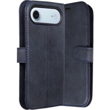 LTG Nova Iphone 17 S Kapaklı Kılıf - Lacivert