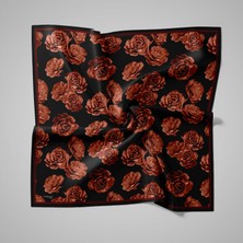 Piramit Naturel Eşarp | Gül