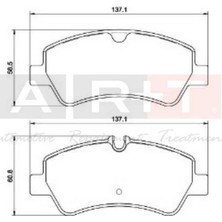 Art Matrixzn Arka Balata Ford Tourneo Custom-transit Custom 2.2 Tdci 12 - Kablosuz
